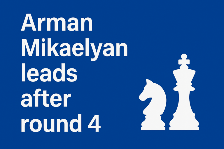 Arman Mikaelyan Leads American Open Championship After Four Rounds